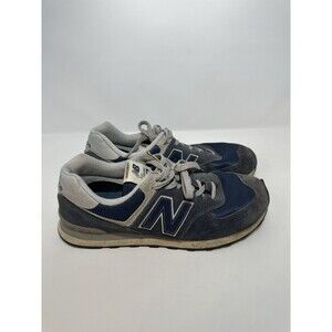 New Balance Classic 574 Core Sneakers Shoes Mens 11 Blue suede/Grey ML574EGN